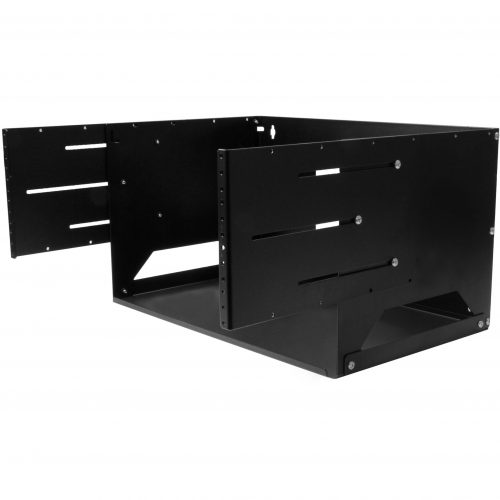 Startech .com 4U Wallmount Server Rack with Built-in ShelfSolid SteelAdjustable Depth 12in to 18inMount your server, network and tel… WALLSHELF4U