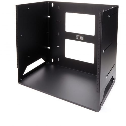 Startech .com 8U Wallmount Server Rack with Built-in ShelfSolid SteelAdjustable Depth 12in to 18inMount your server, network and tel… WALLSHELF8U