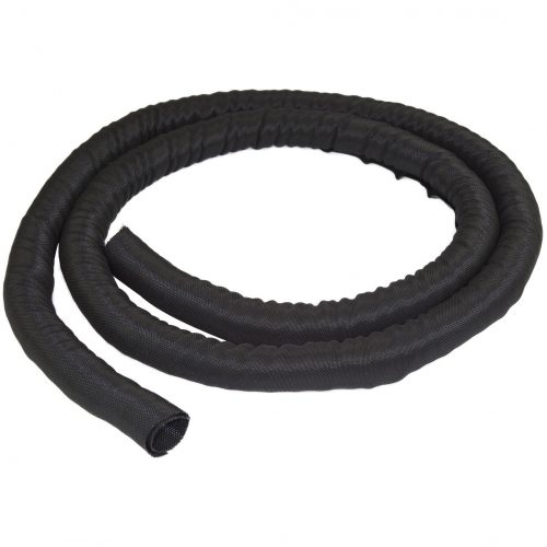 Startech .com 6.5′ (2m) Cable Management Sleeve/WrapFlexible Cable ManagerExpandable Coiled Cord Protector/OrganizerTrimmable6.5ft fl… WKSTNCM