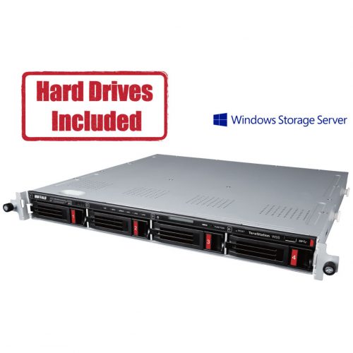 Buffalo Technology TeraStation WS5420RN NAS Storage SystemIntel Atom C3338 Dual-core (2 Core) 1.50 GHz4 x HDD Supported4 x HDD Installed16… WS5420RN16S6