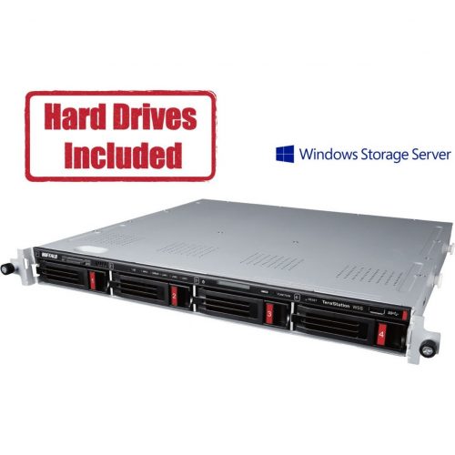 Buffalo Technology TeraStation WS5420RN NAS Storage SystemIntel Atom C3338 Dual-core (2 Core) 1.50 GHz4 x HDD Supported4 x HDD Installed16… WS5420RN16S6