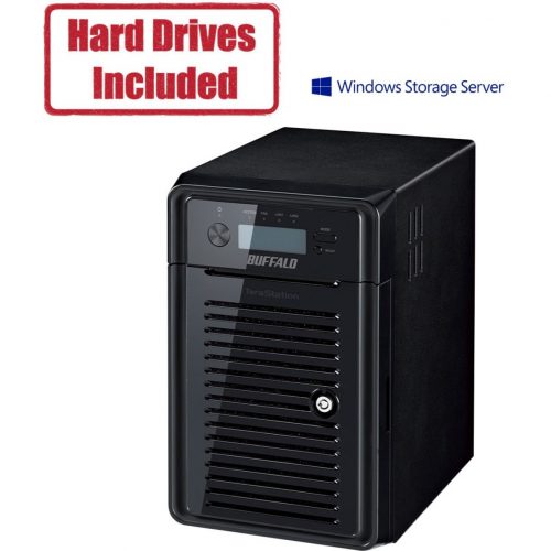 Buffalo Technology TeraStation WSH5610DN NAS Storage SystemIntel Celeron J1900 Quad-core (4 Core) 2 GHz6 x HDD Supported6 x HDD Installed -… WSH5610DN12S6