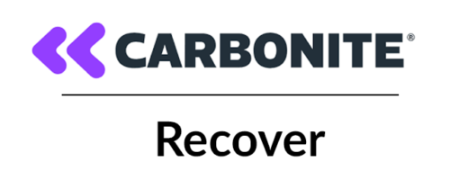 Carbonite Recover 1TB storage 50TB commit – 1 yr 060-100-124