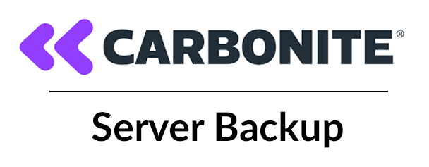 Carbonite Server Advanced 500GB 2-year – unlimited physical or virtual servers, SVRADV500GB24MLP