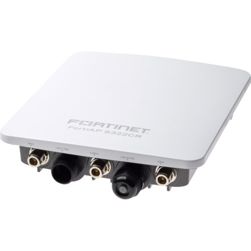 Fortinet FortiAP S322CR IEEE 802.11ac 1.30 Gbit/s Wireless Access Point2.40 GHz, 5 GHz2 x Network (RJ-45)Ethernet, Fast Ethernet,… FAP-S322CR-A