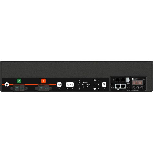 Vertiv Geist RTS VA7G9201Rack Transfer Switch| RPDU| (12) Combination C13/C19Switched Outlet Level Monitored 2U rPDU| (12) Combination C1… VA7G9201