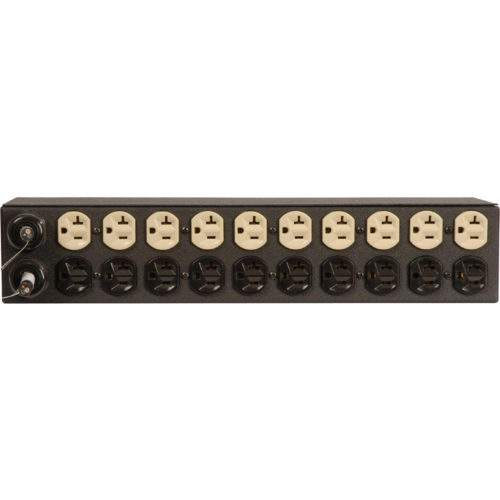 Vertiv Geist Basic 20-Outlet PDUBasicNEMA L5-20P20 x NEMA 5-20R120 V AC1900 WHorizontalRack-mountable 12178