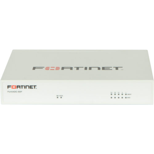 Fortinet FortiADC 60F Application Acceleration Appliance6 RJ-451 Gbit/sGigabit Ethernet4 GB Standard Memory1U HighRack-mountab… FAD-60F