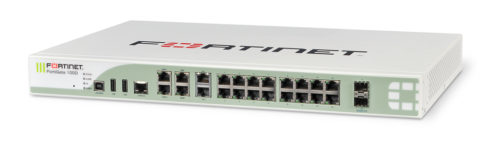 Fortinet FortiGate 100D Firewall ApplianceSecurity Monitoring21 PortGigabit Ethernet21 x RJ-45Desktop, Rack-mountable FG-100D