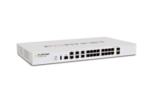 Fortinet FG-100E Next-Generation Firewall – 20 Port 1000Base-X Gigabit Ethernet