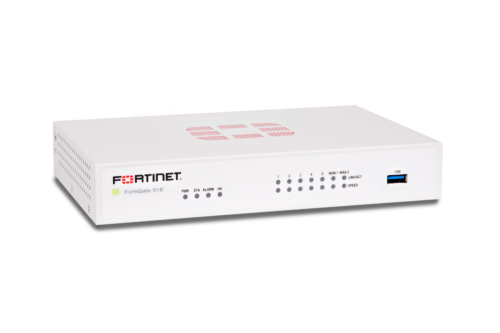 Fortinet FortiGate 51E Network Security/Firewall Appliance7 Port1000Base-TGigabit EthernetAES (128-bit), AES (256-bit), SHA-25680… FG-51E