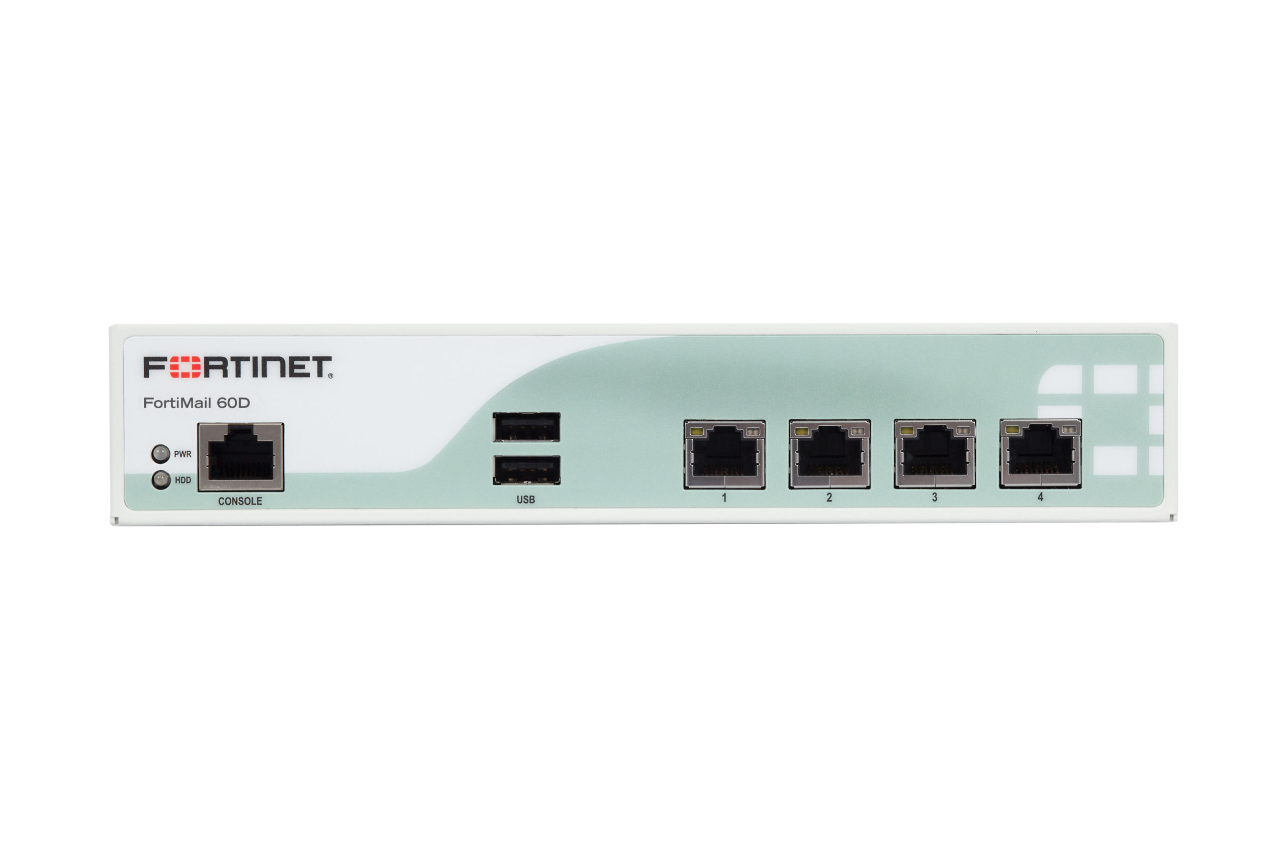 Fortinet FortiMail 60D Network Security/Firewall Appliance4 Port10/100/1000Base-TGigabit Ethernet4 x RJ-45Desktop FML-60D