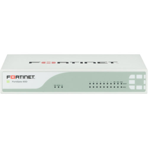Fortinet FortiWifi 60D Network Security Appliance10 PortGigabit EthernetWireless LAN IEEE 802.11n10 x RJ-45Desktop, Wall Moun… FWF-60D-USG
