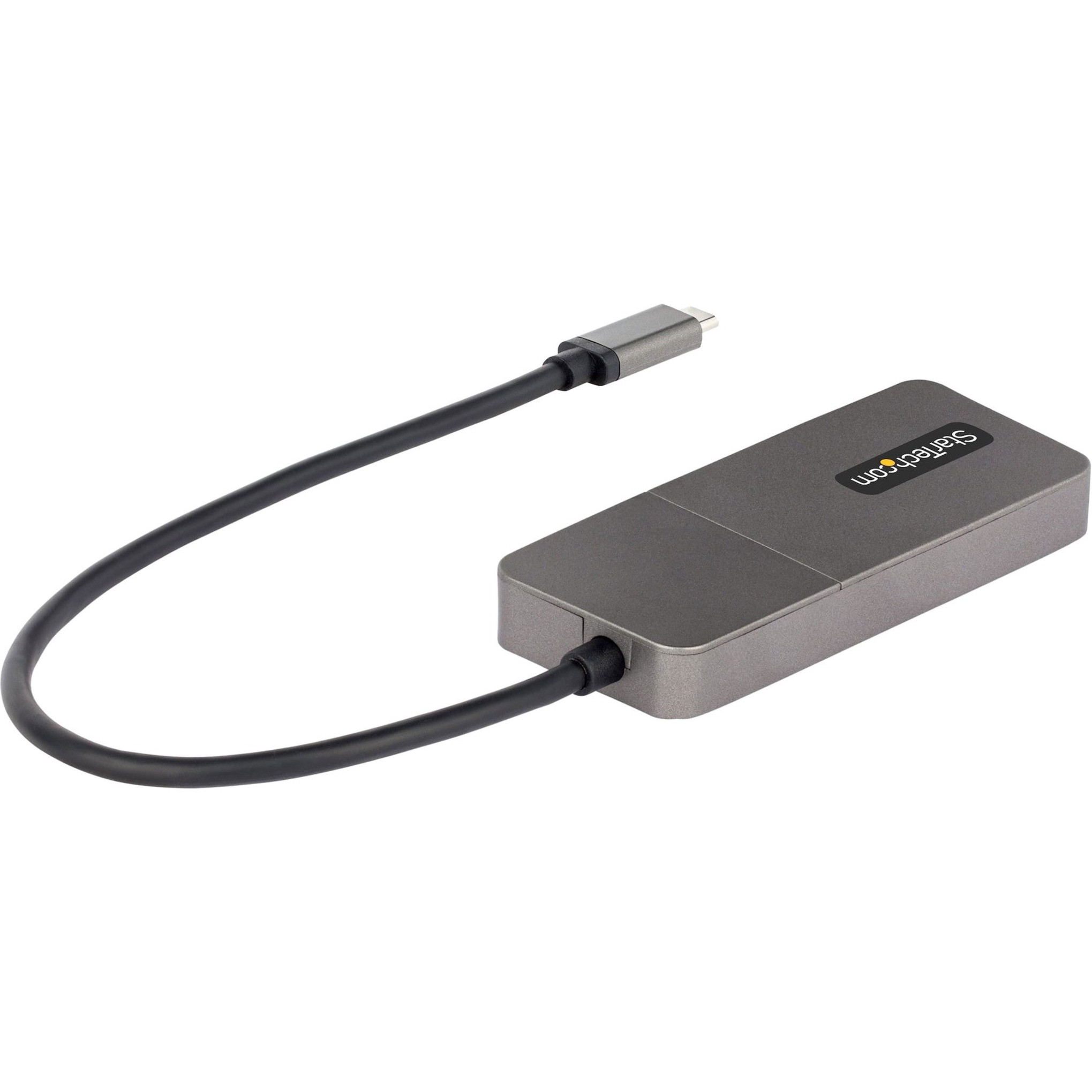 StarTech.com 3 Port USB C to DisplayPort MST Hub 4K 30Hz DisplayPort MST Hub  for USB C Windows Devices Thunderbolt 3 Compatible Increase your  productivity by connecting three displays to your USB