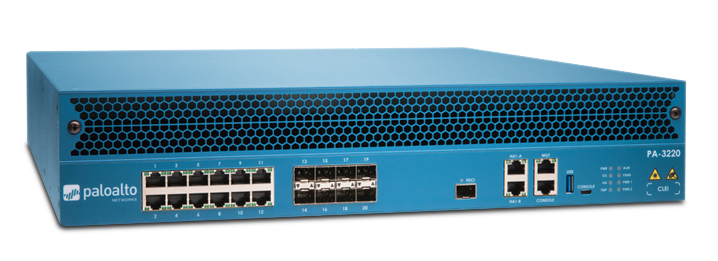 Palo Alto PA-3220 Next-Gen firewall