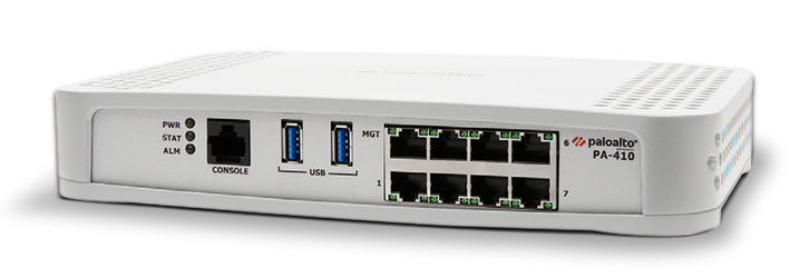 Palo Alto PA-410 Next-Gen firewall