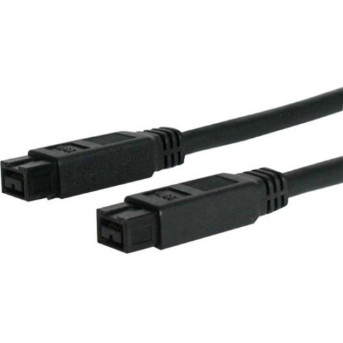 Startech .com 10 ft 1394b Firewire 800 Cable 9-9 M/MMale FireWireMale FireWire10ftBlack 1394-99-10