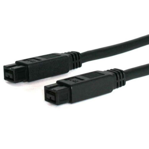 Startech .com 10 ft 1394b Firewire 800 Cable 9-9 M/MMale FireWireMale FireWire10ftBlack 1394-99-10