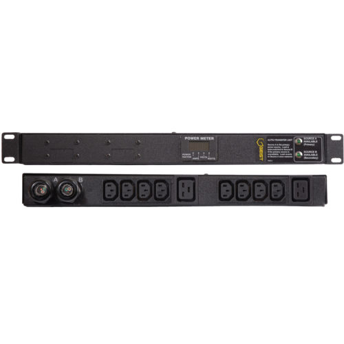 Vertiv Geist ATRCN102-102I82TL6 Automatic Transfer Switch2 x IEC 60320 C19, 8 x IEC 60320 C133300 VA208 V AC 14451