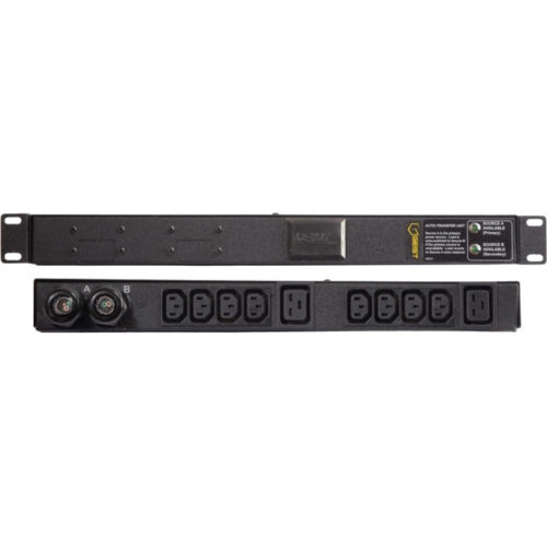 Vertiv Geist ATRN102-102I82TL6 Automatic Transfer Switch2 x IEC 60320 C19, 8 x IEC 60320 C133300 VA208 V AC 14538