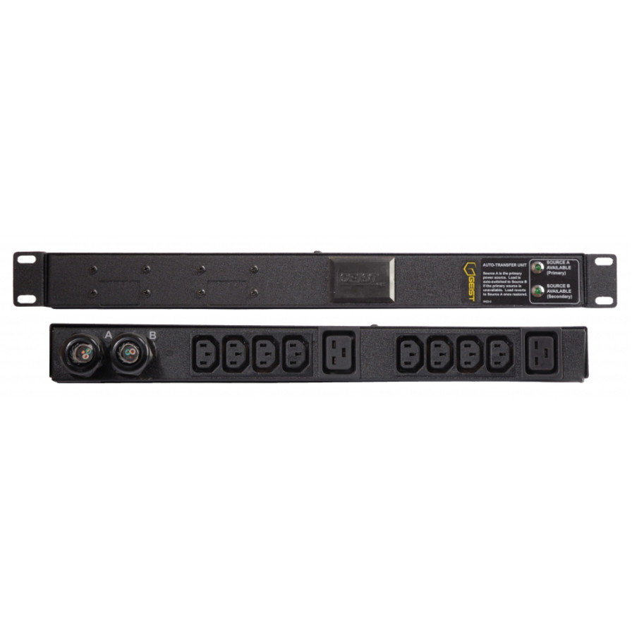 Vertiv Geist ATRN102-102I82TL6 Automatic Transfer Switch2 x IEC 60320 C19, 8 x IEC 60320 C133300 VA208 V AC 14538