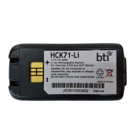 Battery Technology BTI For Mobile Computer Rechargeable5200 mAh3.7 V DC 318-046-031-BTI