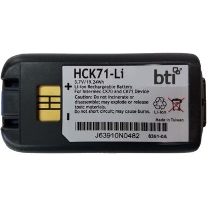 Battery Technology BTI For Mobile Computer Rechargeable5200 mAh3.7 V DC 318-046-031-BTI