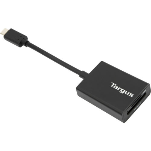 Targus USB-C to Card Reader AdapterSD, SDHC, SDXC, microSD, MultiMediaCard (MMC)USB Type CExternal ACA931BT