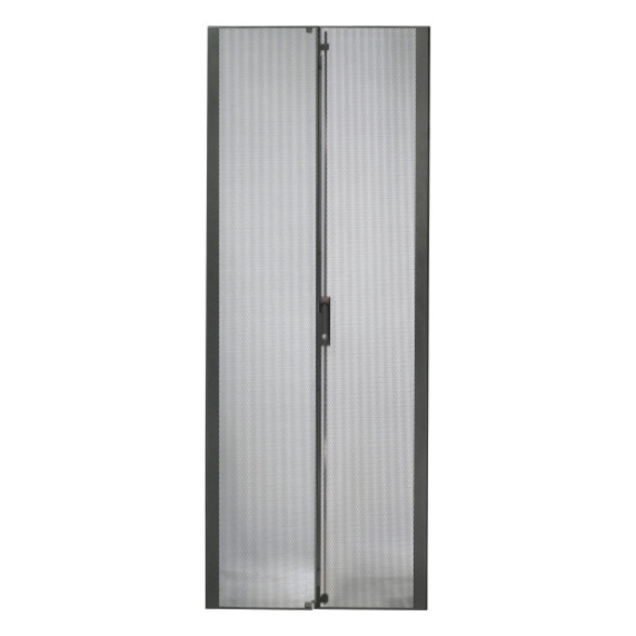 APC by Schneider Electric Perforated Split Door PanelBlack1 Pack80.5″ Height23.6″ Width1″ Depth AR7105