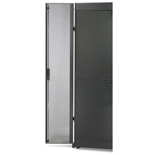 APC by Schneider Electric Perforated Split Door PanelBlack1 Pack80.5″ Height23.6″ Width1″ Depth AR7105