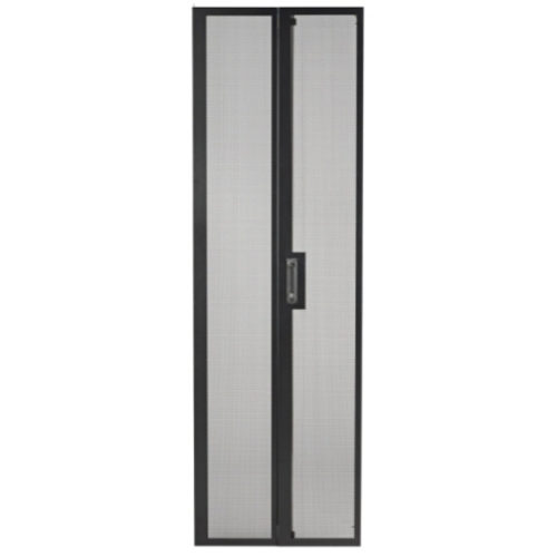 APC by Schneider Electric NetShelter SV 42U 600mm Wide Perforated Split Rear Doors42U Rack HeightExternalBlack AR712400