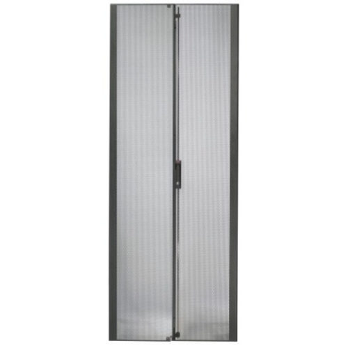 APC by Schneider Electric Perforated Split Door PanelBlack1 Pack80.5″ Height29.5″ Width1″ Depth AR7155