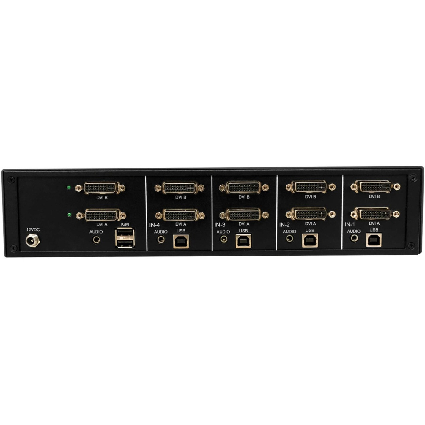 Tripp Lite Secure KVM Switch, 4-Port, Dual Head, DVI to DVI, NIAP PP4.0, Audio, TAA4 Computer1 Local User2560 x 160050 H… B002-DV2A4-N4