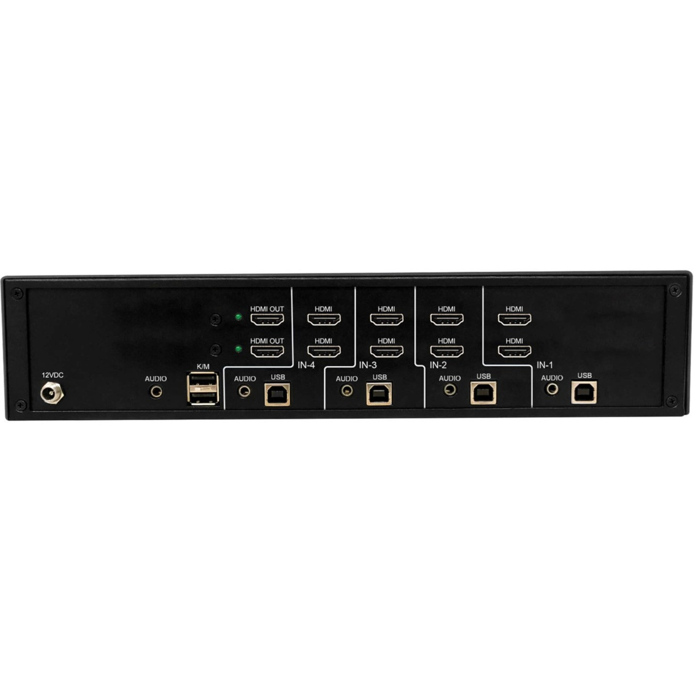 Tripp Lite Secure KVM Switch, 4-Port, Dual Head, HDMI to HDMI, 4K, NIAP PP4.0, Audio, TAA4 Computer1 Local User3840 x 2160 -… B002-H2A4-N4