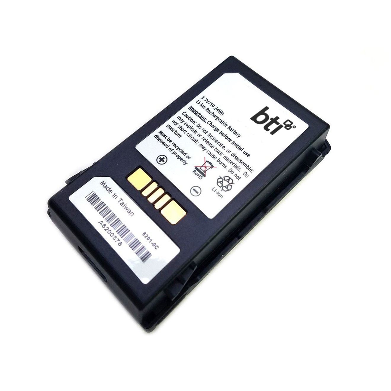 Battery Technology BTI For Mobile Computer Rechargeable5200 mAh3.7 V DC BTRY-MC32-02-01-BTI