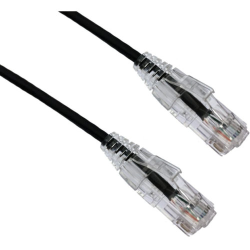 Axiom 12FT CAT6A BENDnFLEX Ultra-Thin Snagless Patch Cable12 ft Category 6a Network Cable for Network DeviceFirst End: 1 x RJ-45 Ne… C6ABFSB-K12-AX