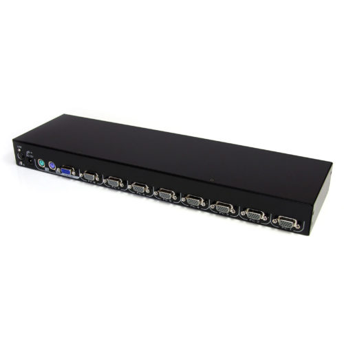 Startech .com 8-port KVM Module for Rack-mount LCD Consoles with additional PS/2 and VGA ConsoleEnhance or replace the KVM module on your Sta… CAB831HD
