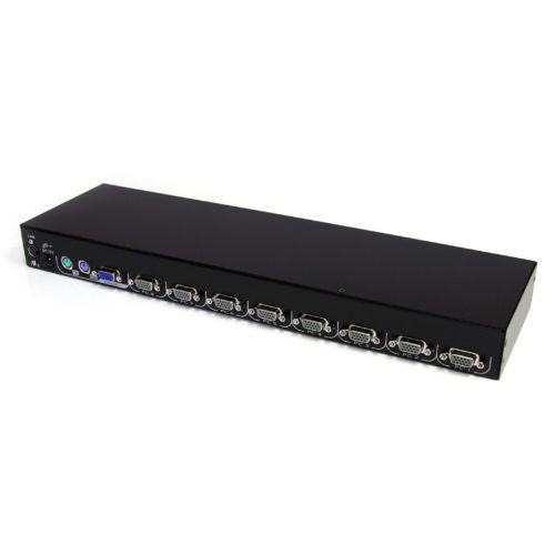 Startech .com 8-port KVM Module for Rack-mount LCD Consoles with additional PS/2 and VGA ConsoleEnhance or replace the KVM module on your Sta… CAB831HD