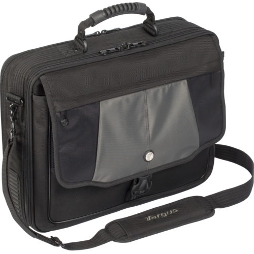 Targus Deluxe CPT401DUS Carrying Case (Sleeve) for 17″ NotebookBlack, Gray, BlacktopScratch ResistantPolyester, Nylon, Rubber B… CPT401DUSE1-CLA