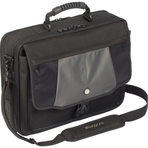 Targus Deluxe CPT401DUS Carrying Case (Sleeve) for 17″ NotebookBlack, Gray, BlacktopScratch ResistantPolyester, Nylon, Rubber B… CPT401DUSE1-CLA