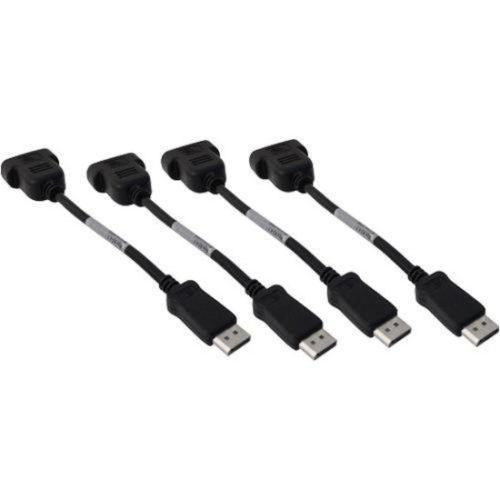 PNY Technologies DisplayPort to DVI AdapterDisplayPort Digital Audio/Video, DVI DP-DVI-QUADKIT-PB