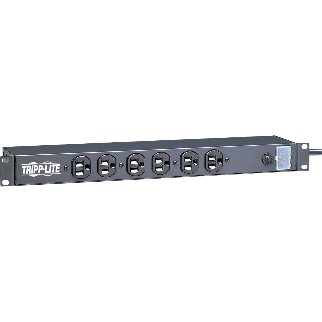 Tripp Lite Surge Protector Rackmount 14 Outlet 15′ Cord 3000 Joules 1U RMReceptacles: 14 x NEMA 5-15R3000J DRS-1215