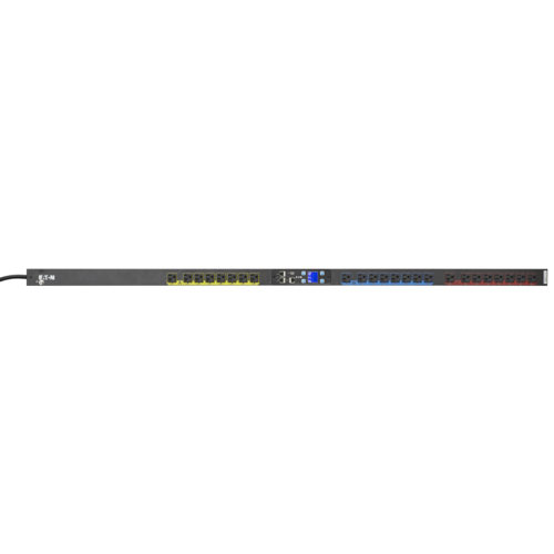 Eaton ePDU G3 Managed 36U-C IN: L21-20P 16A 3P OUT: 24×5-20RSwitchedNEMA L21-20P24 x NEMA 5-20R120 V AC, 230 V AC5760 WNetwo… EMA334-10
