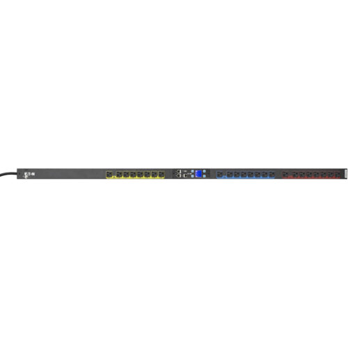 Eaton ePDU G3 Managed 36U-C IN: L21-20P 16A 3P OUT: 24×5-20RSwitchedNEMA L21-20P24 x NEMA 5-20R120 V AC, 230 V AC5760 WNetwo… EMA334-10