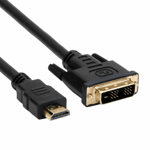 Axiom HDMI to DVI-D Digital Video Cable M/M 15ft15 ft DVI-D/HDMI A/V Cable for Desktop Computer, Notebook, Home Theater System, Audio… HDMIMDVIDM15-AX
