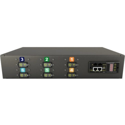 Vertiv Geist MN02EDR1-15P3B8-6PS15D0H10-S 15-Outlets PDUMonitored3P+E (IP67)3 x U-Lock IEC 60320 C13, 12 x U-Lock IEC 60320 C19230 V ACN… I20153L