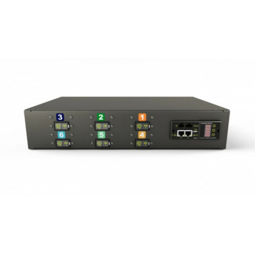 Vertiv Geist MN02EDR1-15P3B8-6PS15D0H10-S 15-Outlets PDUMonitored3P+E (IP67)3 x U-Lock IEC 60320 C13, 12 x U-Lock IEC 60320 C19230 V ACN… I20153L