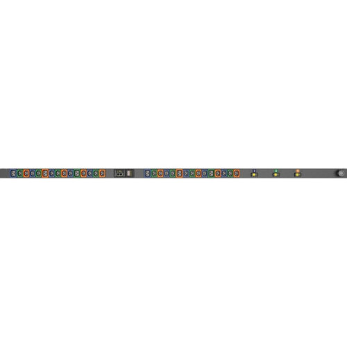 Vertiv Geist MN02X4W1-30PN68-3TL15A0A10-S-A 30-Outlet PDUMonitoredNEMA L15-30P24 x U-Lock IEC 60320 C13, 6 x U-Lock IEC 60320 C19230 V AC -… I20286L