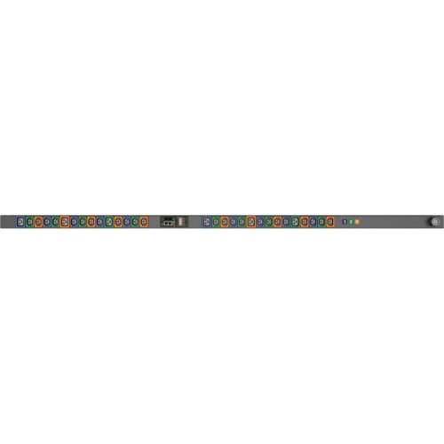 Vertiv Geist MN02E4B0-30PN63-2TL56A0A10-S-A 30-Outlets PDUMonitoredNEMA L22-20P24 x U-Lock IEC 60320 C13, 6 x U-Lock IEC 60320 C19230 V AC,… I20296L