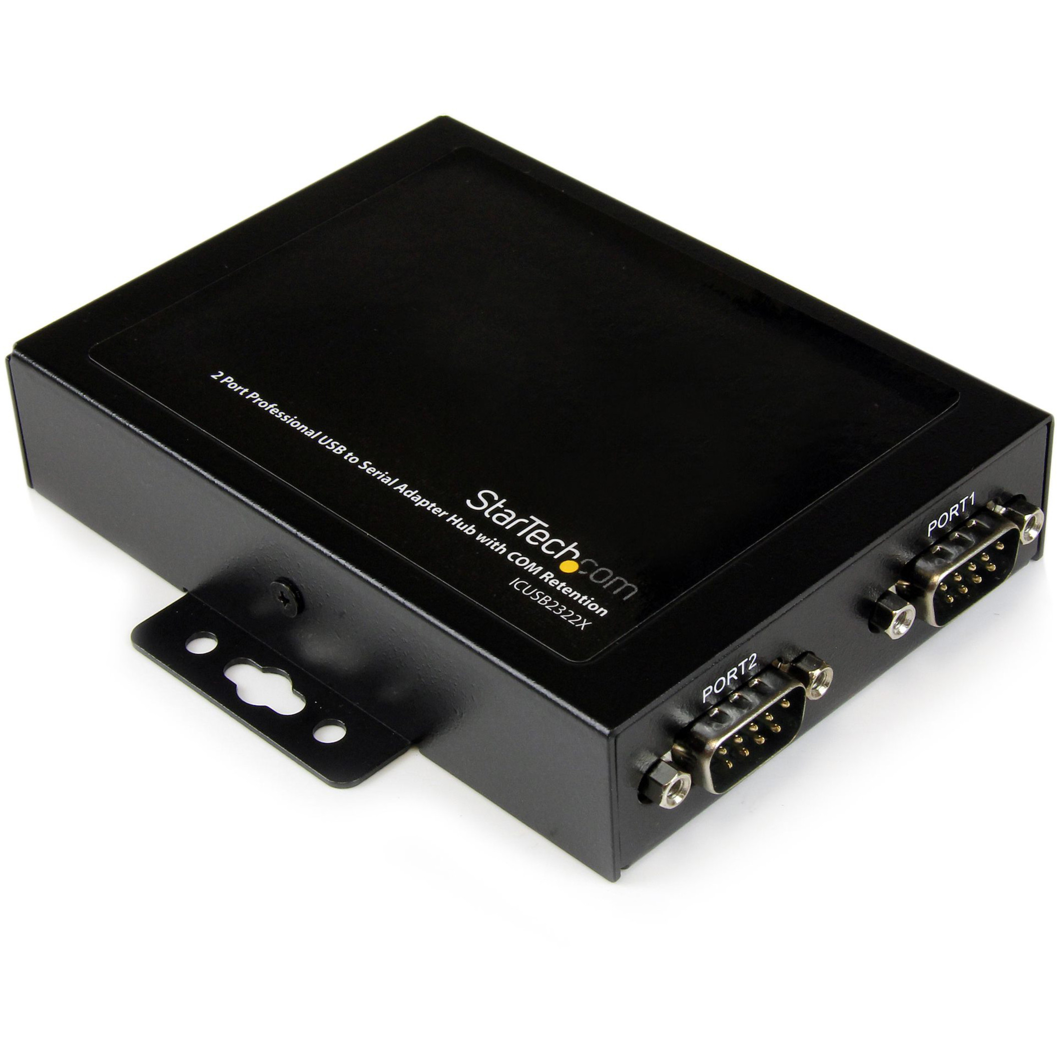 Startech .com USB to Serial Adapter2 PortWall MountCOM Port RetentionTexas InstrumentsUSB to Serial RS232 AdapterAdd 2 seria… ICUSB2322X
